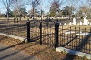 Cemetery gates