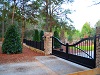 Custom driveway gate